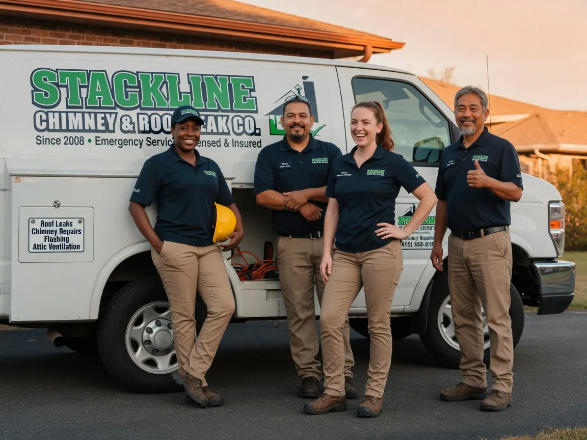 Chimney flashing repair company in Burnside, IA